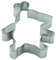 BekkiB - Ausstechform Maus - ca. 8,5 cm, Ausstecher aus Edelstahl, spülmaschinengeeignet - 881021