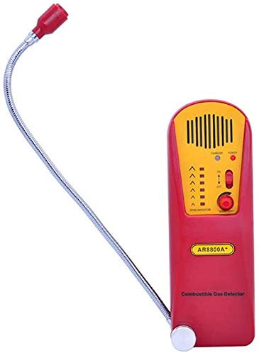 Samnuerly Tester rilevatore di perdite di Gas combustibile Test di Gas Naturale Metano propano Rilevatore di Gas di idrocarburi Rilevatore di Gas di Carbone Durevole