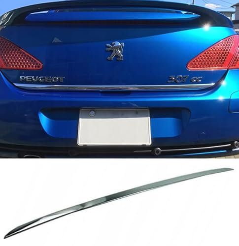Martig Barre chromée pour coffre Peugeot 307 CC en PVC chromé
