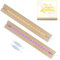 2 Stück Led Sockel Holz, LED Lichter Display Basis, 7 Farben Rechteckige LED Holzaufsteller, USB Lichtsockel Ornamente für DIY-Acrylplatten, Plexiglas, Milchglas, Glasplatte, Kristallkunst, Ornament