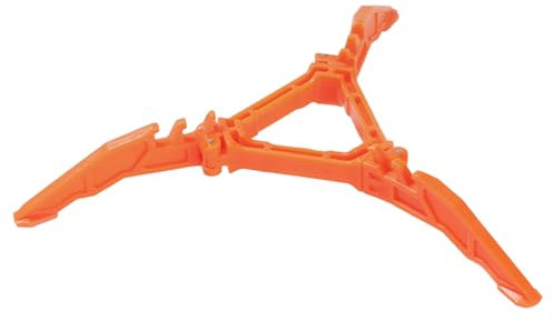 CHAKAE Portable Folding Stove Stand Camping Bottle Shelf Tripod Gas Tanks Bracket Canister Tripods Stand for Camping and Hiking