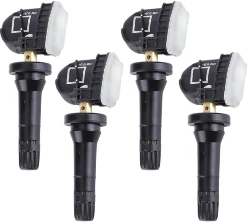 ANBOO Lot de 4 capteurs de pression des pneus TPMS - Système de contrôle de la pression des pneus - Capteurs RDKS compatibles avec Ford Focus III/C-Max II/B-Max/Kuga/Fiesta/Mondeo/Ecosport 1862980