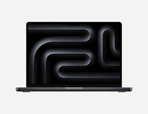 2024 Apple MacBook Pro avec Apple M4 Pro Chip avec 14CPU & 20GPU (14-pouces, 24GB RAM, 1TB SSD Stockage) (AZERTY French) Noir Sidéral (Reconditionné)
