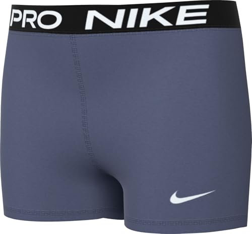 Nike Pro Shorts Für Mädchen, Diffused Blue/Black/White, DA1033-491, S