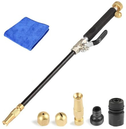 Jetsono.com Pressure Washer, Jetsono High Pressure Surface Cleaning Power Compact and Lightweight, for Garden Watering, Car Washing, Floor Wall Fence Cleaning (Black)