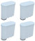 Filtro de agua de 4 paquetes, filtro de máquinas de café compatible con Aquaclean CA6903/10 para escala anti lima completamente dedicada completamente automática