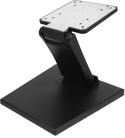 NUOBESTY Soporte para Monitor LCD Plegable 10-27 Pulgadas Base Ajustable para TV y Pantallas Táctiles Diseño Compacto y Estable para Oficina y Hogar Soporte de Metal Resistente Color Negro