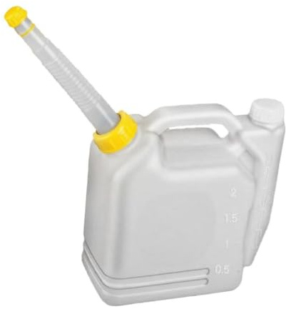 Stgfyxgs Botella para Mezclar Aceite, Portátil, Tiempos, para Medir La Relación de Combustible, para Motosierras, Desbrozadoras Y Cepillos, 2l