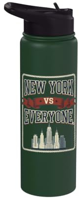 Vintage New York VS Everyone - All Sport Retro New York Stainless Steel Insulated Water Bottle