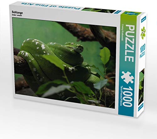 CALVENDO Puzzle Schlange | 1000 Teile Lege-Größe 64 x 48 cm Foto-Puzzle für glückliche Stunden
