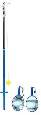 Sunsport Tetherball - Blue | Classic Tennis Ball and Tether Outdoor Game