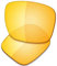 Saucer Verres de rechange haut de gamme pour lunettes de soleil Oakley Holbrook OO9102 High Defense Jaune HD