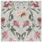 Graham & Brown Sublime Botanical Floral Trellis Grey and Pink Floral Wallpaper (was £15.99)