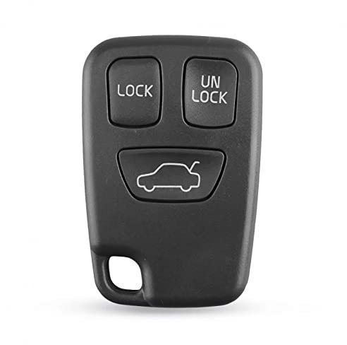 3 Buttons Car Remote Key Shell Case Cover Fob Replacement Accessories For VOLVO S70 V70 C70 S40 V40