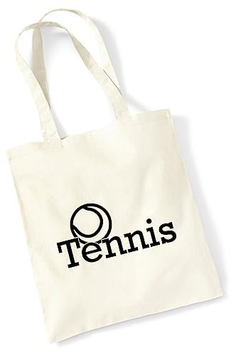 huuraa Tragetasche Tennis Ball Geschenk Stoffbeutel Natural 10 Liter Baumwolle Tennis Accessoire