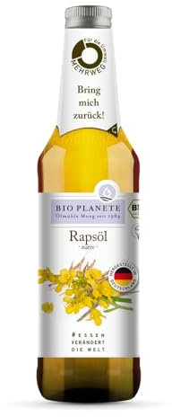 BIO PLANÈTE: Rapsöl nativ 500ml inkl. 50Cent Pfand