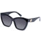 Le Specs VAMOS BLACK - Sonnenbrille für Damen CAT-EYE Rahmenform mit hohem UV-Schutz LSP2452312