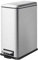JM ·YIPENG Cubo de cocina de 30 l, cubo de acero inoxidable con tapa de cierre suave, cubo interior extraíble con pedal delgado para el hogar, baño, cocina, dormitorio y oficina