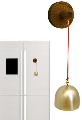 Xujuika Carillon Porte Entrée | Cloche De Commerçant | Clochette Carillon Ouverture Porte | Sonnette Porte D'entrée Magasin | Cloche pour Ouverture De Porte - Créatif Vintage Unique Auto-adhésif