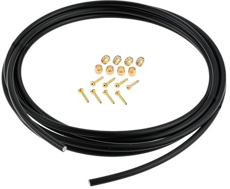 MUXSAM Hydraulic Brake Hose kit,3000mm Bicycle Disc Brake Oil Tube,Mountain Bike Universal Repair Brake Cable Connector Inserts