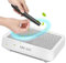 Gofemial Nail Dust Collector Nail Tech Must Haves, Kit Uñas Acrílicas Completo Profesional Nail Tech Supplies Acrylic Nail Remover Nails drill Dust Suction Machine Extractor Tools Salon Home Manicure