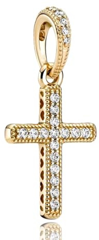 Rimgoris 925 Sterling Silver Charm for women Mother's Day Gold Represents Eternity Series Bracelets Necklace Number Dangle Charm Women Bracelet