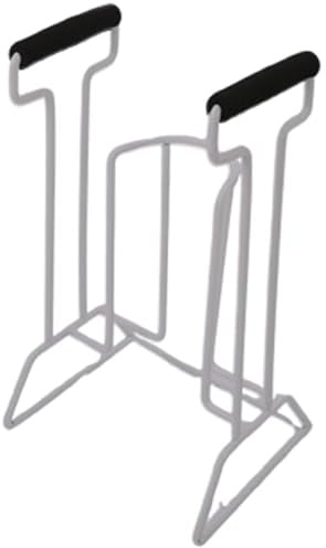 Vhjlfig Kompressionssocken-Anziehhilfen 36x22x18cm Kompressionssocken Hilfsgerät-Sockenhilfe Metall Strumpfanzieher Sockenanziehhilfe Mit Versenkbarem Griff Für Ältere Menschen, Schwangere Frauen