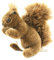 Teddys Rothenburg Kösen, Eichhörnchen, 15 cm, aufwartend, rotbraun, Plüscheichhörnchen