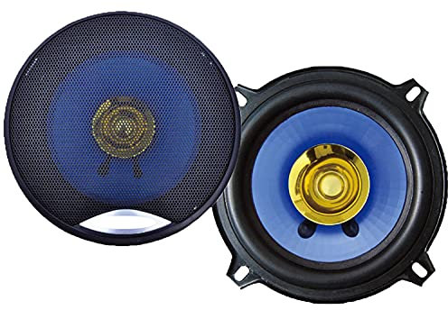 J-Audio 2x120 Watt 5.25 Inch 13cm 130mm Dual Cone Car Door Shelf Dash Speakers Van Truck Boat Caravan Bus speaker include Grille covers