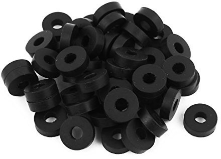 sourcing map 50pcs 5x13x4mm O-Ring Schlauchdichtung Flachgummi Scheibe Lot Wasserhahn Tülle DE de
