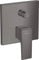 hansgrohe Wannenarmatur Metropol, Unterputz Einhebel-Wannenmischer, Brushed Black Chrome