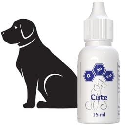 Ozo-Vet | Cute Cane 15ml – Protettore Dermatiti Allergiche Cane, Lenitivo per Piaghe Ulcere e ferite Cutanee