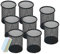 Qualsen 8 Stück Stifteköcher, Organizer, Stifteköcher, Aufbewahrung, Container, für Büro
