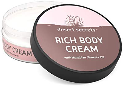 Desert Secrets Rich Body Cream - Reichhaltige Körpercreme mit wertvollen kaltgepressten Namibischen Ölen, Naturkosmetik - 125 ml