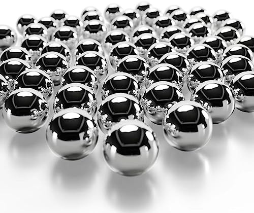 600pcs 3/8 Steel Ball Slingshot Ammo 9.525mm Precision Steel Bearing Balls