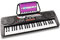 MAX KB8 Tastiera elettronica pianoforte digitale con altoparlanti incluso spartiti leggio 49 tasti modalità di registrazione