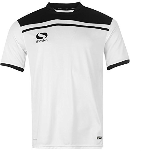 Sondico Precision Training Jersey - Adult [Small] [White/Black] /Sportswear