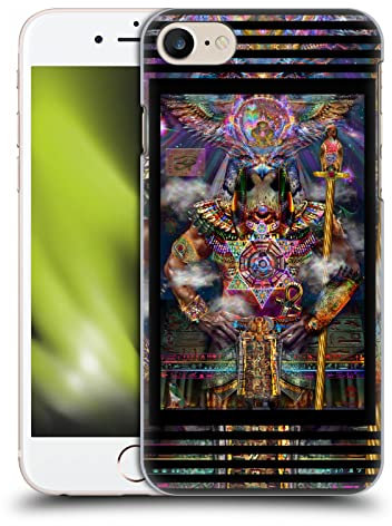 Head Case Designs Offizielle Jumbie Art Horus Götter und Göttinnen Harte Rueckseiten Handyhülle Hülle Huelle kompatibel mit Apple iPhone 7/8 / SE 2020 & 2022