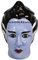Ebros Gift Keramik Ghastly Mrs Frankenstein Braut Totenkopf Keksdose Dekorative Figur 21 cm hoch Ossuary makabre tot Friedhof Grinning Skulls Zombies Undead Halloween Küche Dekor Zubehör