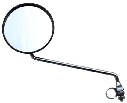 Spiegel links/rechts schwarz/chrom BUMM 922/15P kompatibel mit Hercules Puch Kreidler Zündapp