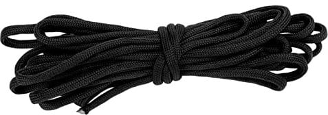 RiToEasysports Nylon Braided Rope, 5 Meters 9 Cores Safety Rope Polyester Parachute Cord Camping Utility Moving Rope for Outdoor Survival Hiking(Black) Other Climbing Camping Supplies Hiking Camping