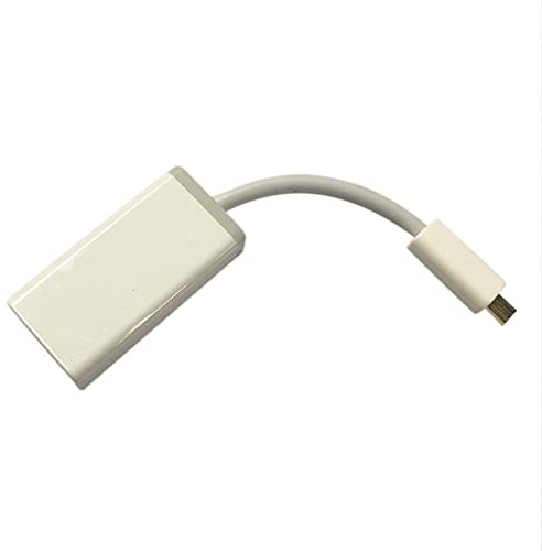 JINTAI HDMI to VGA FlexKabelFlachband für Acer Aspire Micro NC.23811.008 HDMI to VGA White