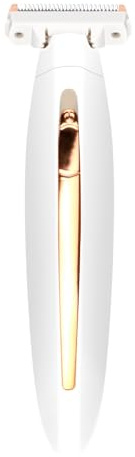 Cenocco, CC9087 Elektrischer Epilierer für den Körper, Akku: 150 AHM, 3,7 V, Farbe: Weiß mit einem Hauch von Roségold