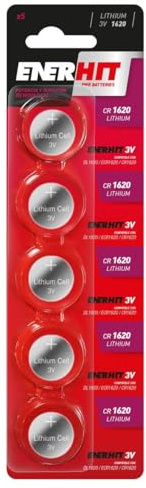 PILA ENERHIT BOTON LITIO CR-1620 TIRA.5