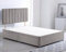 ComfoRest - Sophisticated 6FT Super King Frame with 2 Large Drawers | Practical Base for Traditional and Contemporary Interiors | Durable Design for Spacious Bedrooms (Silver Plush)