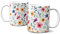 Graffdesign - Tasse - Kaffeebecher - Coffee Mug - Flowers - Blumen - Bunt - G-LT-248, G-CO-01