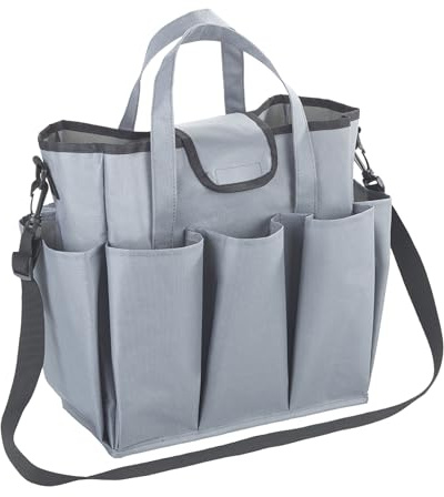 Maximex Universal-Caddy, 15l, mit 8 Außentaschen, Schultergurt & Griffen, platzsparend faltbar, wasserabweisend, belastbar bis 10kg, für zuhause & unterwegs