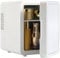 Mini nevera con espejo LED de 4 l con espejo, nevera de belleza, frigorífico, mini-refrigerador, frigorífico, minibar, minibar, mini-nevera, 3 niveles LED