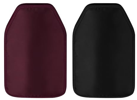 Dual Pack Wine Cooler Sleeves - Soft Gel Reusable Bottle Chillers Black and Red - Perfect for Wine and Champagne