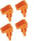 Daaxing 4/8 Pcs Swivel Vice Peg Grips for Black & Decker 79-010-4, 79-028, 79-032 Bench Clamps Replacement (4PCS)